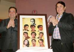 Randhir Kapoor and Rajiv Kapoor at the book launch of Kal Aaj Aur Kal