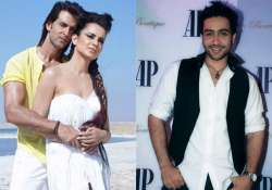 Hrithik Roshan with Kangana Ranaut, Adhyayan Suman