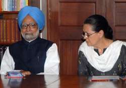 Manmohan Singh and Sonia Gandhi