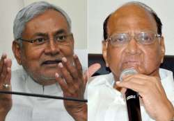 Nitish Kumar and Sharad Pawar