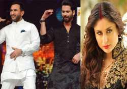 Kareena reacts on brewing bromance between ex Shahid and hubby Saif