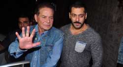 Salman Khan and Salim Khan