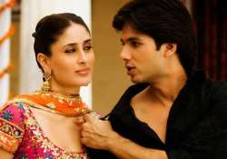 Shahid Kapoor with Kareena Kapoor