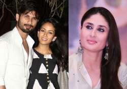 Shahid, Mira and Kareena Kapoor Khan