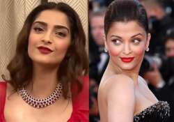 Sonam Kapoor and Aishwarya Rai