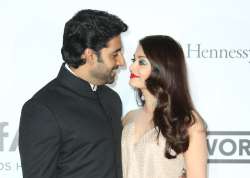 Abhishek Bachchan with wife Aishwarya