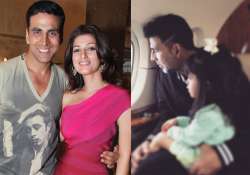 Akshay Kumar, Twinkle Khanna and Nitara