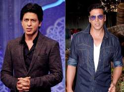 Akshay and Shah Rukh Khan