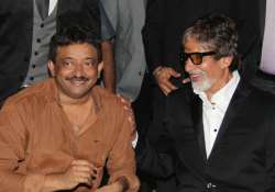 Amitabh Bachchan with Ram Gopal Varma