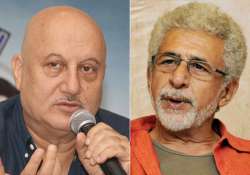 Anupam Kher and Naseeruddin Shah