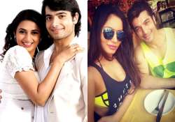 Divyanka Tripathi, Pooja Bisht with Ssharad Malhotra