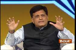 Piyush Goel in India TV Samvaad