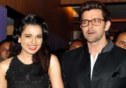 Hrithik Roshan and Kangana Ranaut