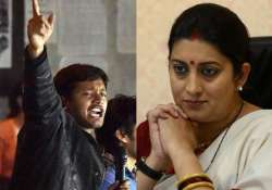 Kanhaiya Kumar and Smriti Irani