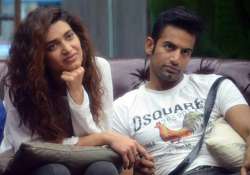 Upen Patel with Karishma Tanna