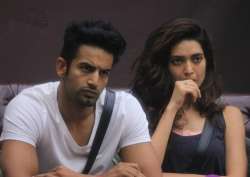 Upen Patel with Karishma Tanna