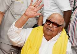 DMK chief Karunanidhi