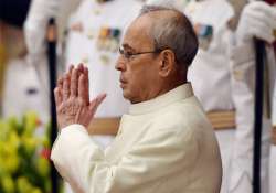 President Pranab Mukherjee