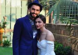 Ranveer Singh with Deepika Padukone