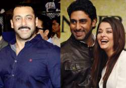 Salman Khan, Aishwarya Rai, Abhishek Bachchan