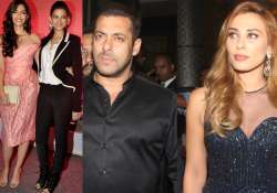 Sonam Kapoor with sister Rhea, Salman Khan with Iulia Vantur