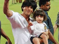 Shah Rukh Khan with AbRam