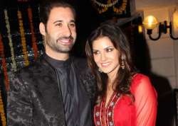 Sunny Leone with Daniel Weber