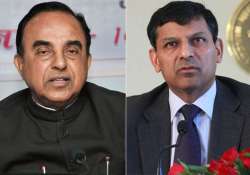 Subramanian Swamy and Raghuram Rajan