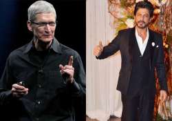 Tim Cook, Shah Rukh Khan