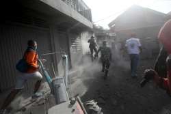 Eruption of Mt. Sinabung