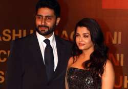 Abhishek Bachchan with wife Aishwarya Rai