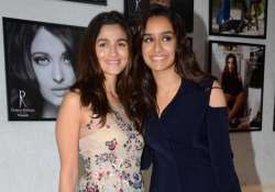 Alia Bhatt with Shraddha Kapoor