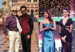 Anil Kapoor with Naseeruddin Shah, Priyanka Chopra with Deepika Padukone