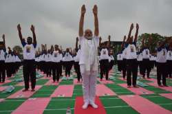 PM Modi at Yoga Day event in Chandigarh