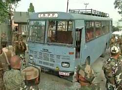 CRPF Bus