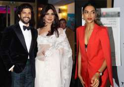 Farhan Akhtar, Priyanka Chopra and Deepika Padukone