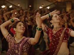 Priyanka, Deepika in a still from Pinga song of Bajirao Mastani