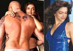 Deepika Padukone and Vin Diesel