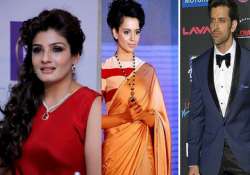 Raveena Tandon clarifies she is not taking sides in Hrithik -Kangana war