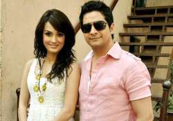 Karan Mehra with wife Nisha Rawal