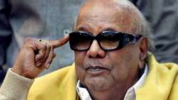 DMK patriarch Karunanidhi 