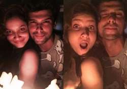 Kushal Tandon and Ankita Lokhande
