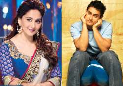 Madhuri Dixit, Aamir Khan