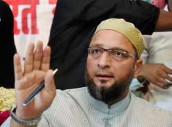 Hyderabad Lok Sabha member and Asaduddin Owaisi 