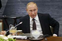 Vladimir Putin speaks at St. Petersburg International Economic Forum in Russia