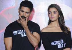 Shahid Kapoor and Alia Bhatt