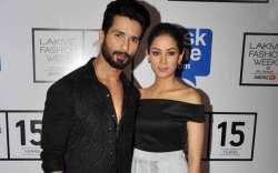 Shahid Kapoor with Mira Rajput