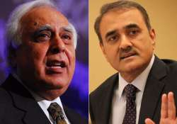 Kapil Sibal and Praful Patel