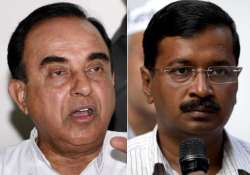  Subramanian Swamy and Arvind Kejriwal