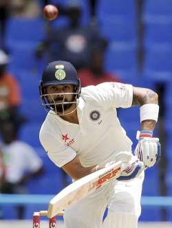 Virat Kohli in action